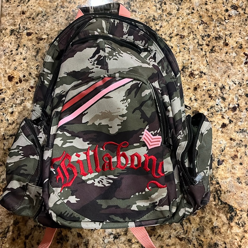 Billabong army backpack